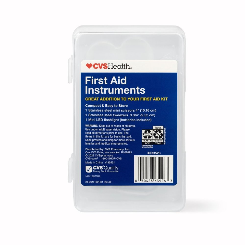 CVS Health First Aid Instruments 3-Piece Kit - Picture 4 of 4